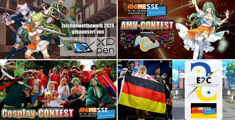 Wettbewerbs-Anmeldungen für die Anime Messe 2024 jetzt online
