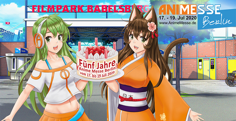 Anime Messe Berlin from 17 to 19 July 2020