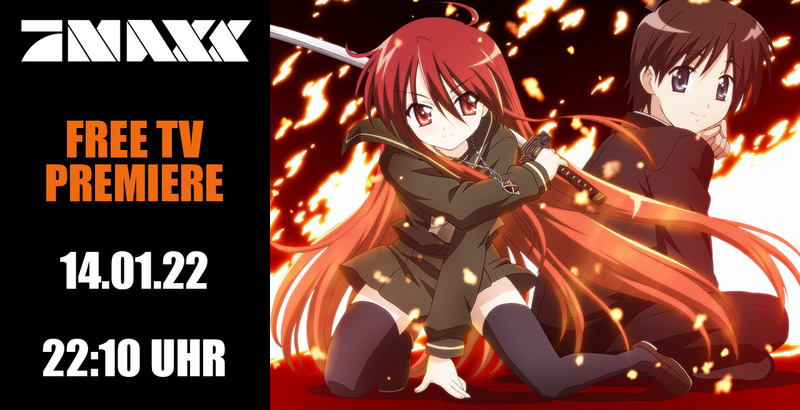 Unser Anime Projekt Shakugan no Shana im Free-TV