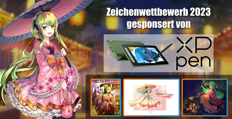 Successful drawing competition at Anime Messe Babelsberg 2023!
