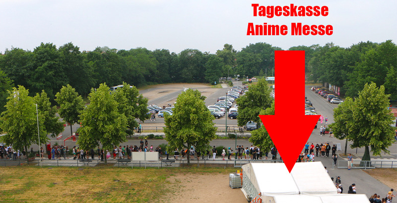 Tageskasse Anime Messe