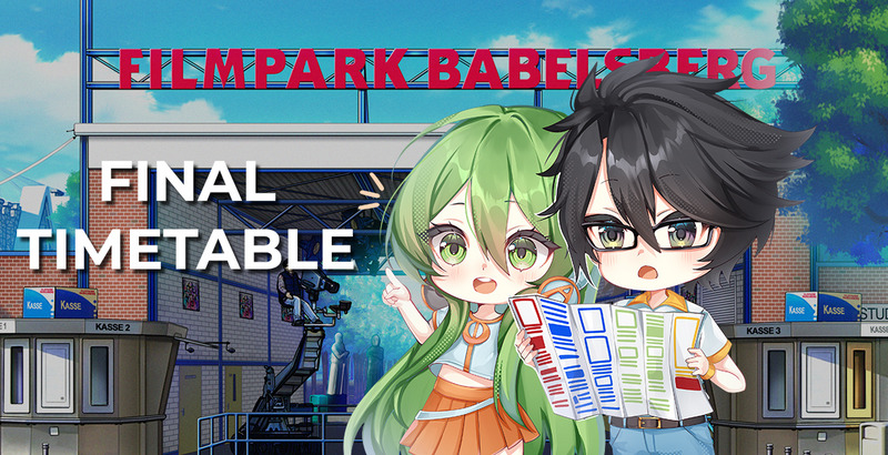 Finaler online Timetable @ Anime Messe Babelsberg 2026