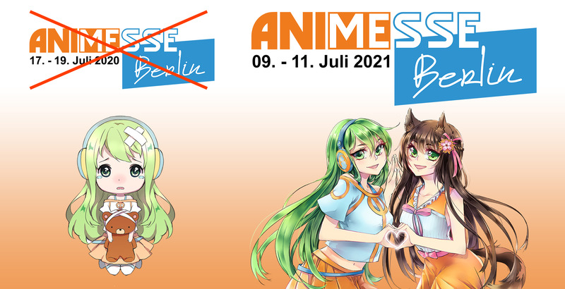 Die Anime Messe Berlin 2020 ist abgesagt. Neuer Termin erst in 2021.