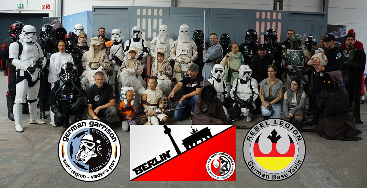 Star Wars live in der Mittelalterstadt im Filmpark