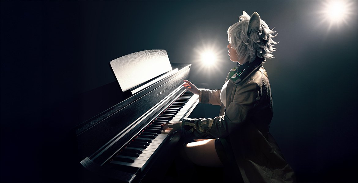 Rina Tober - RPG-Soundtracks am Klavier