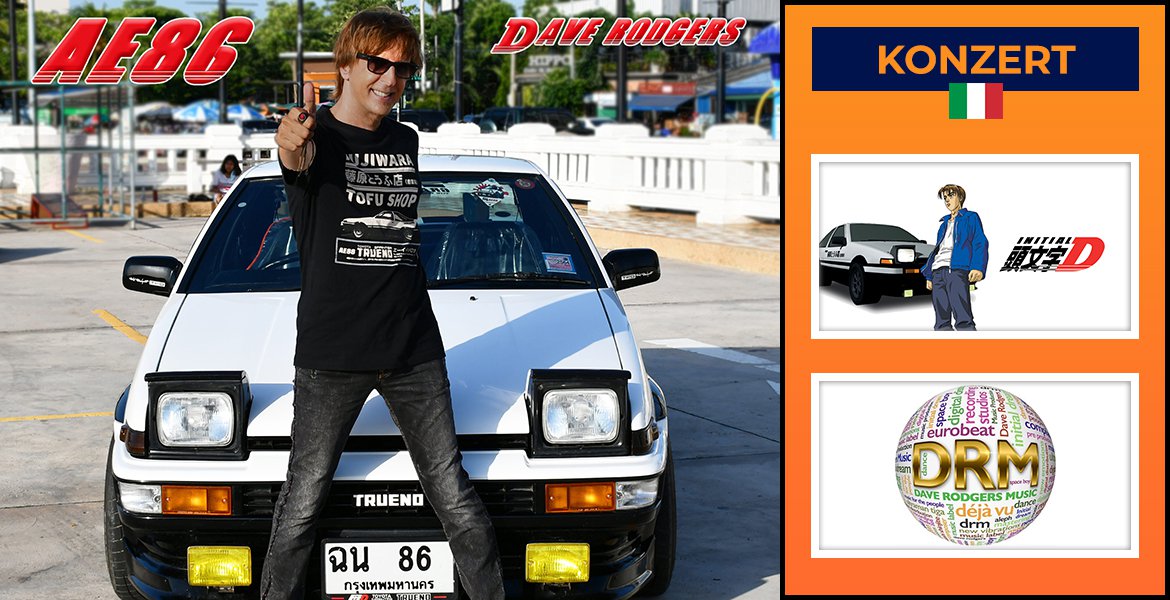Dave Rodgers - Eurobeat vs Initial D in Concert